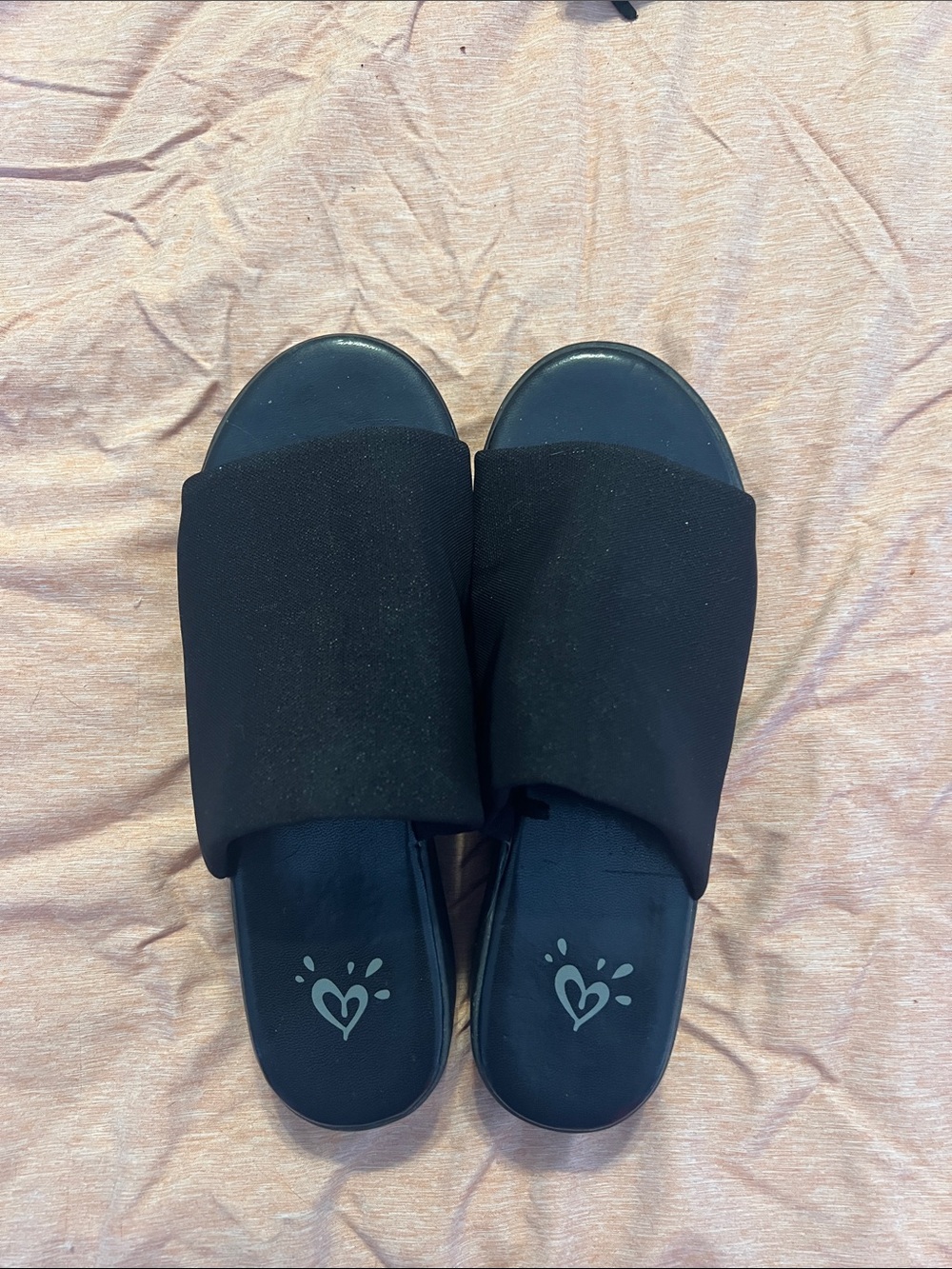 Black Women's/Juniors Platform Sandals